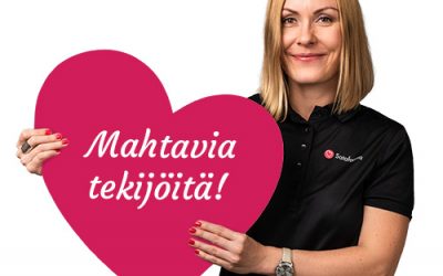 ”Asiakkaan kiitos tuntuu nyt erityisen hyvältä.”